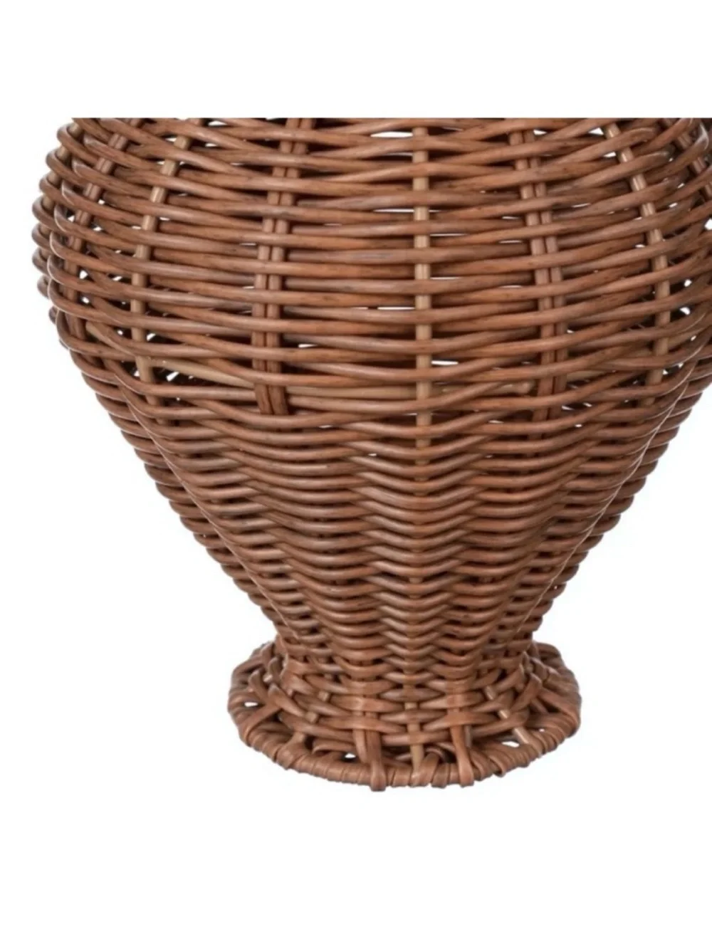 🆕- Better Homes & Gardens Woven Rattan Indoor Vase, 10